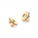 Hamanaka magnetic press fastener, 18 mm, gold