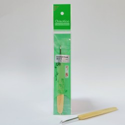 Крючок ChiaoGoo металлический с бамбуковой ручкой