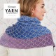 Yarn The After Party №71 Lavender Trellis Wrap