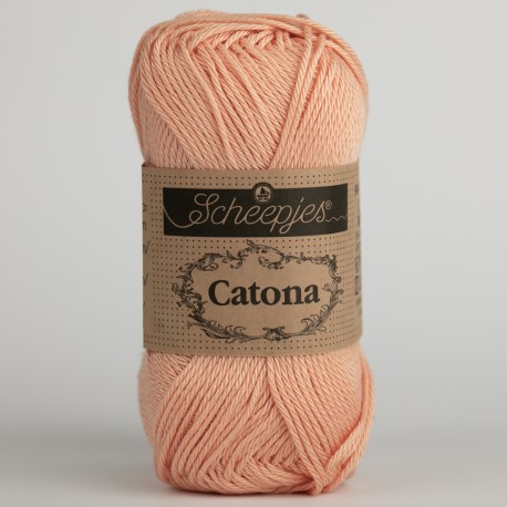 Scheepjes Catona 50г - 414 Vintage Peach