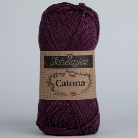 Scheepjes Catona 50g - 394 Shadow Purple