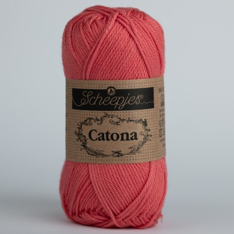 Scheepjes Catona 50г - 252 Watermelon