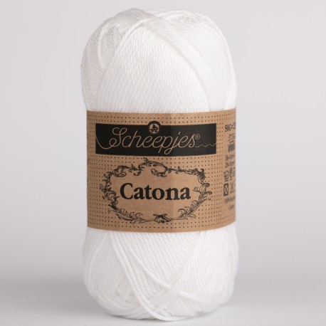 Scheepjes Catona 10g - 106 Snow White