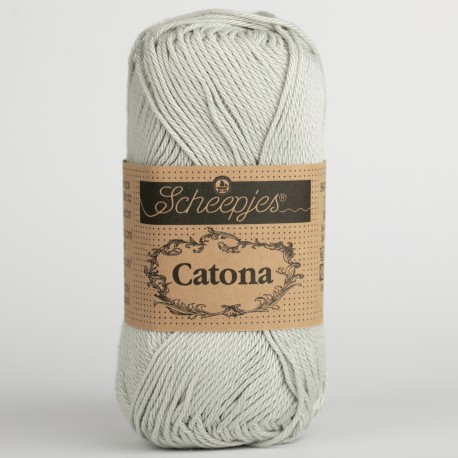 Scheepjes Catona 10g - 172 Light Silver