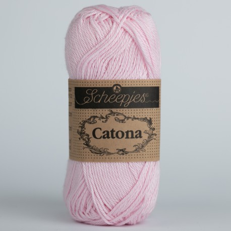 Scheepjes Catona 25г- 238 Powder Pink