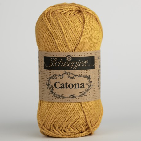 Scheepjes Catona 25г - 249 Saffron