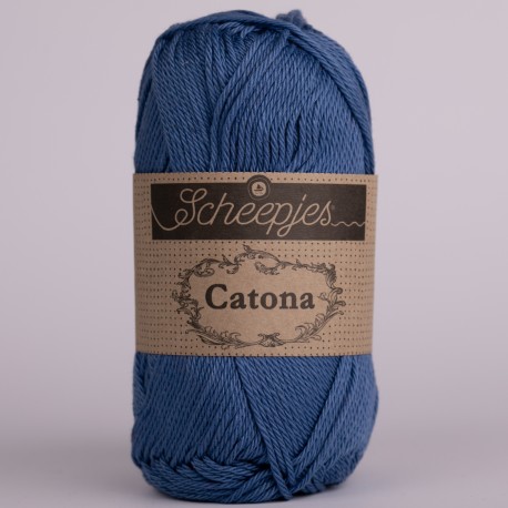 Scheepjes Catona 10g - 261 Capri Blue