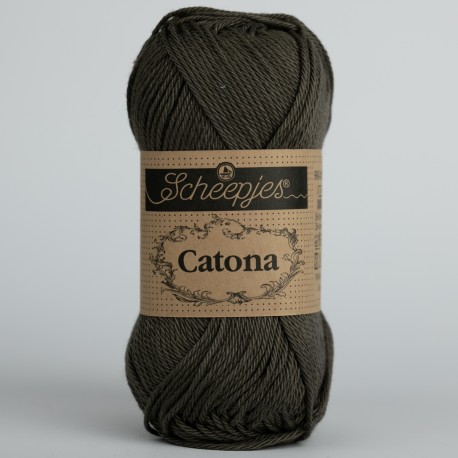 Scheepjes Catona 10g - 387 Dark Olive