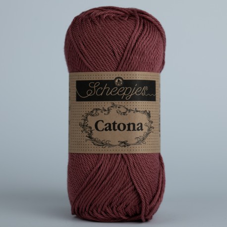 Scheepjes Catona 25г - 396 Rose Wine