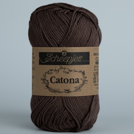 Scheepjes Catona 10g - 507 Chocolate