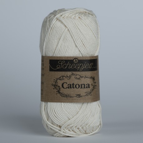 Scheepjes Catona 25г - 130 Old Lace