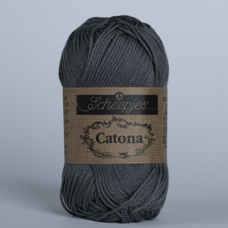 Scheepjes Catona 25г - 501 Anthracite