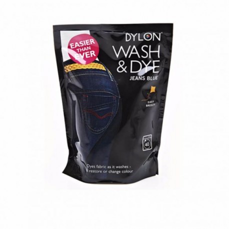 Текстильний фарбник Dylon Wash&Dye 400 g - Jeans Blue