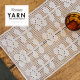 Yarn The After Party №148 Flower Field Table Runner