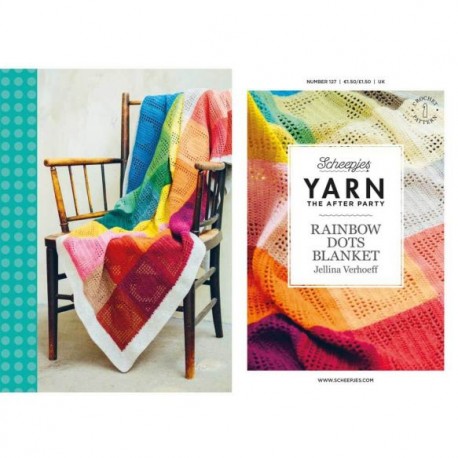 Yarn The After Party №127 Rainbow Dots Blanket