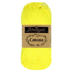 Scheepjes Catona 50g - 601 Neon Yellow