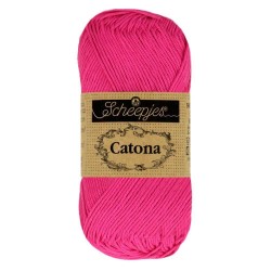 Scheepjes Catona 25g - 604 Neon Pink