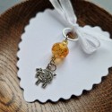 Ozevi Stitch Marker, sheep, orange, 1ps