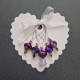 Ozevi Stitch Marker set, purple , 5ps