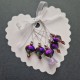 Ozevi Stitch Marker set, purple , 5ps