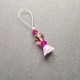 Ozevi Stitch Marker, pink №1, 1ps