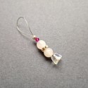 Ozevi Stitch Marker, pink quarz №2, 1ps