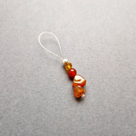 Ozevi Stitch Marker, honey, 1ps