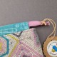 Ozevi project bag, crochet motif