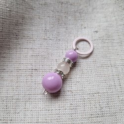 Ozevi Stitch Marker, lavender 2, 1ps