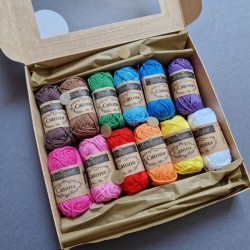 Scheepjes Catona Set 'Rainbow' (12 pcs)