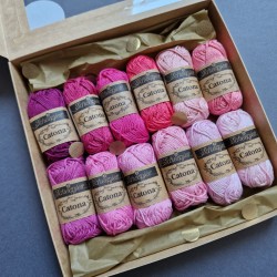 Scheepjes Catona Set 'Rose' (12 pcs)