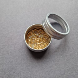 Set of stitch markers "Gold" (20 pcs)