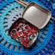 Set of stitch markers "Vyshyvanka" (40 pcs)