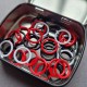 Set of stitch markers "Vyshyvanka" (40 pcs)