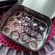 Set of stitch markers "Plum wine" (40 pcs)