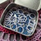 Set of stitch markers "Marine" (40 pcs)