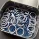 Set of stitch markers "Marine" (40 pcs)