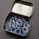 Set of stitch markers "Marine" (40 pcs)