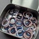 Set of stitch markers "Twilight" (40 pcs)