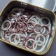 Set of stitch markers "Cappuccino" (40 pcs)