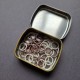 Set of stitch markers "Cappuccino" (40 pcs)