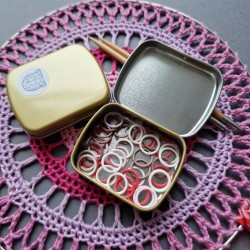Set of stitch markers "Marshmallow 1" (40 pcs)