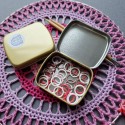 Set of stitch markers "Marshmallow 1" (40 pcs)
