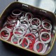 Set of stitch markers "Marshmallow 1" (40 pcs)