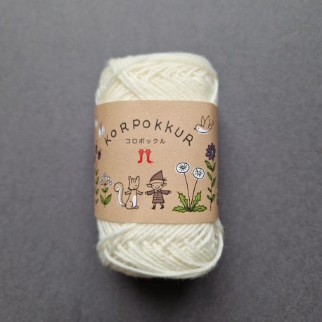 Korpokkur sock yarn solid 1