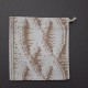 Mini Ozevi project bag, knitting print