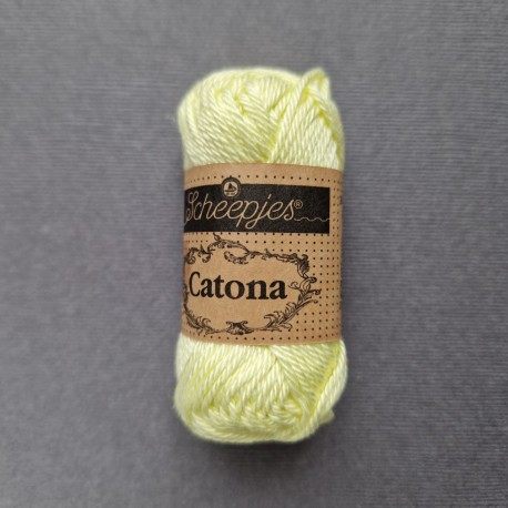Scheepjes Catona 25g - 100 Lemon Chiffon