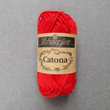 Scheepjes Catona 25g - 115 Hot Red
