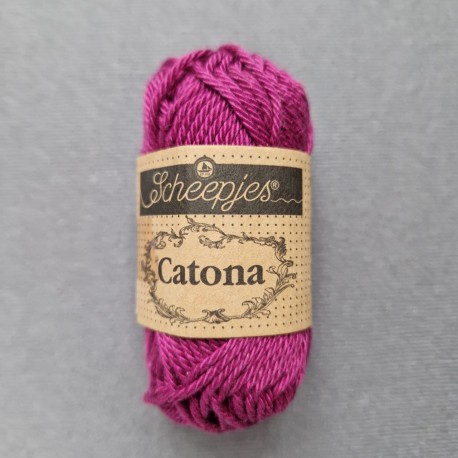 Scheepjes Catona 25g - 128 Tyrian Purple