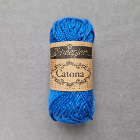 Scheepjes Catona 25g - 201 Electric Blue
